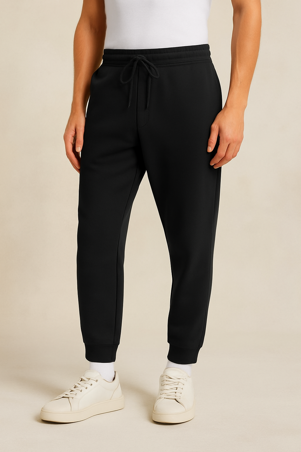 Black Joggers with 3 Pockets
