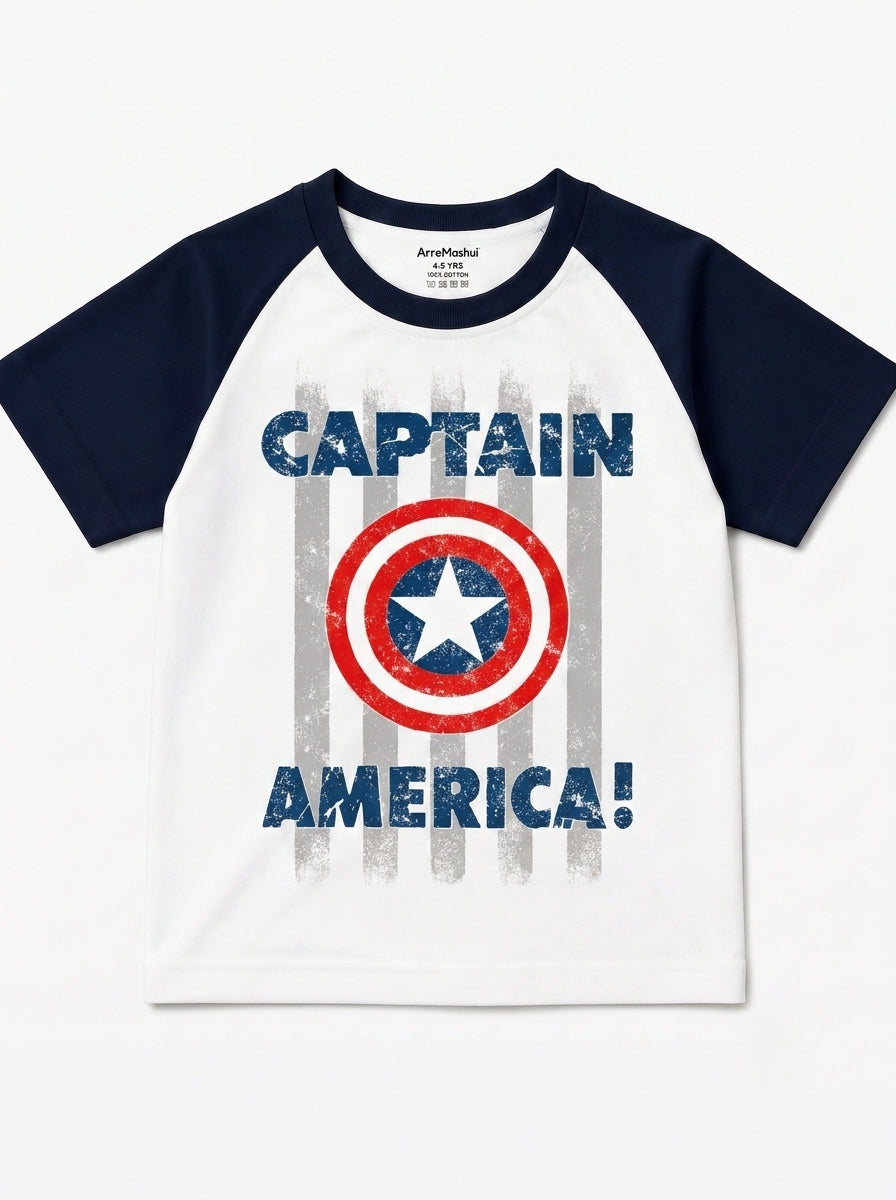Captain America UNISEX KIDS T-SHIRT