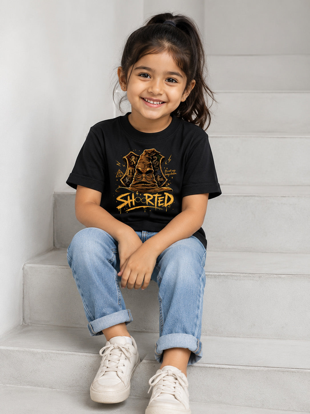 SHORTING HAT UNISEX KIDS T-SHIRT