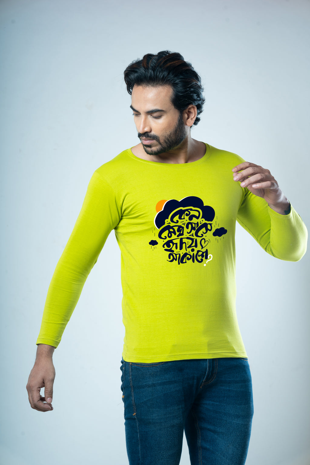 Keno megh ase Full Sleeves