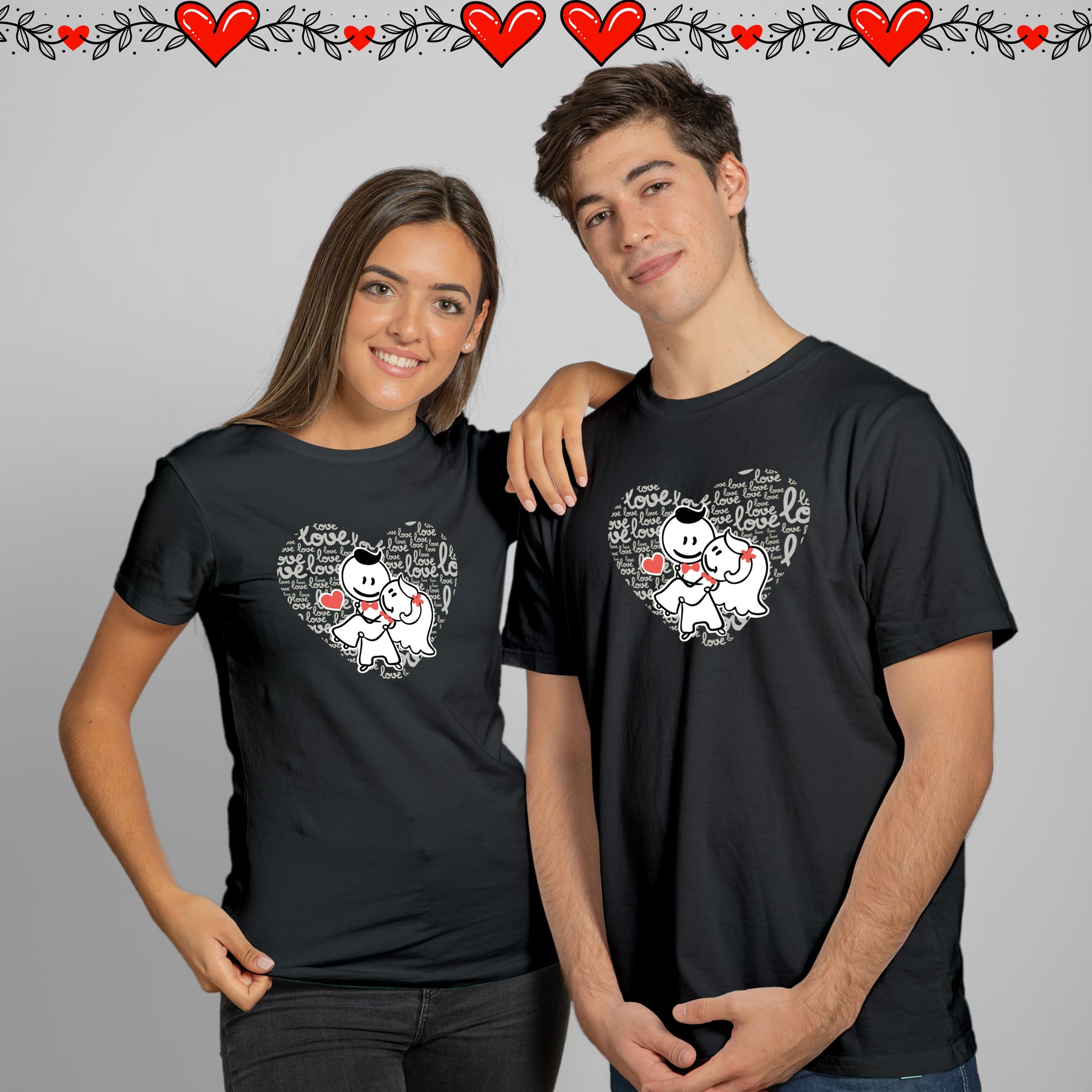 Love Couple T-shirts