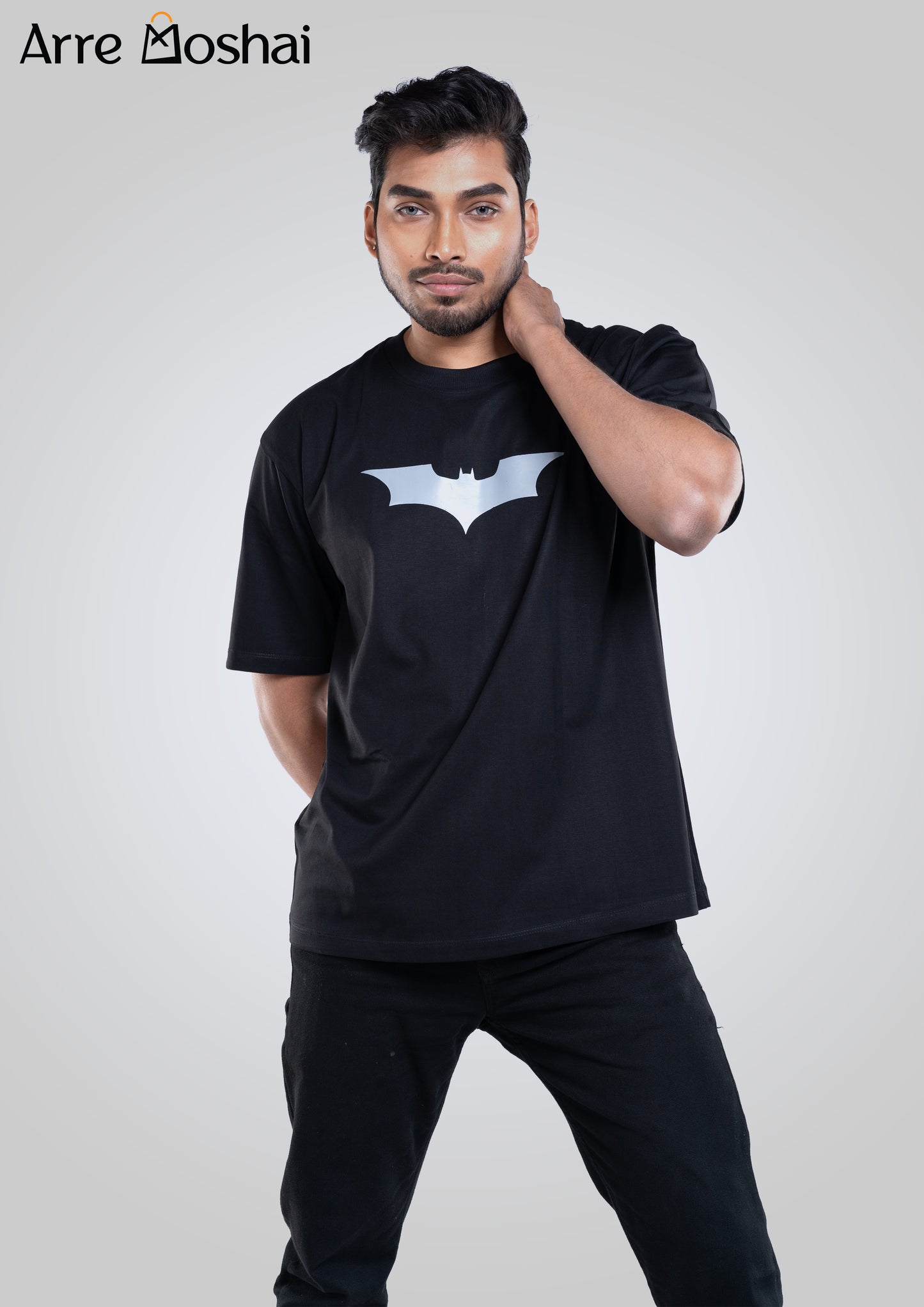 Batman Oversized Black T-shirt