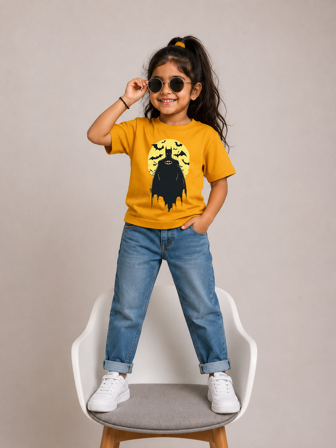 BATMAN UNISEX KIDS T-SHIRT
