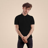 Black Polo Neck T-shirt