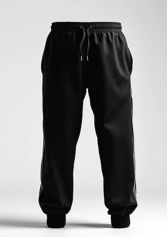 Black Joggers with 3 Pockets