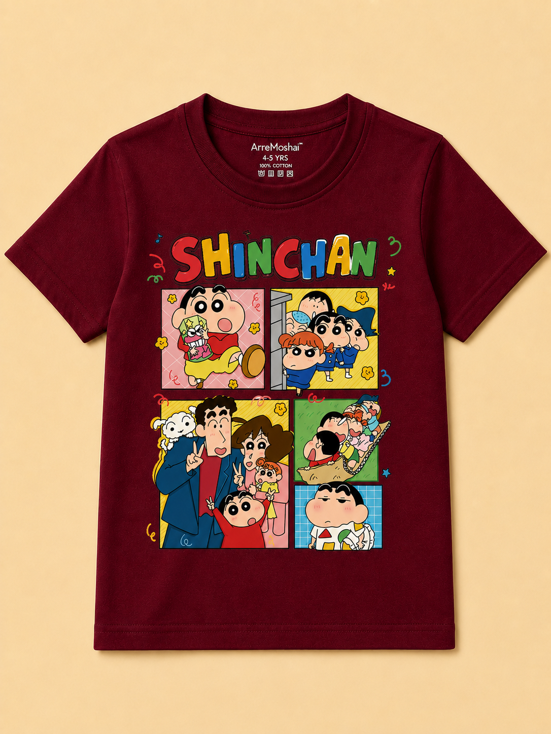 Shinchan UNISEX KIDS T-SHIRT