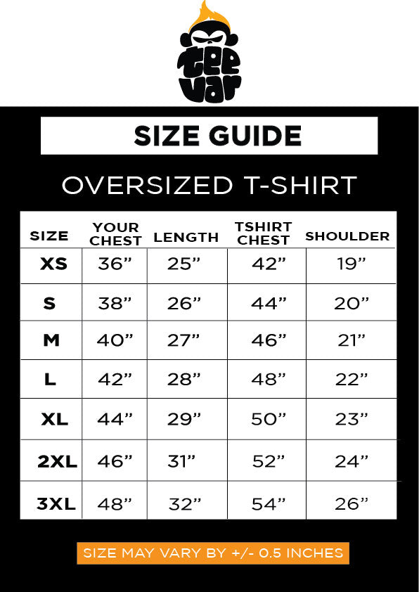 Bat-Man Oversized T-shirt